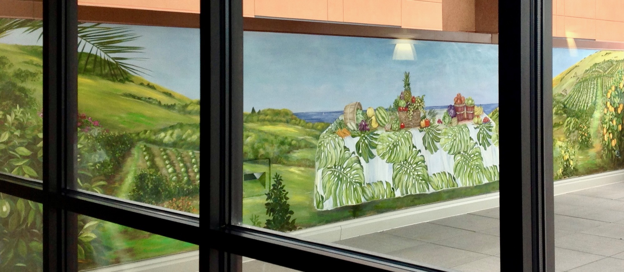 Cafeteria Mural Goleta Valley Hospital 